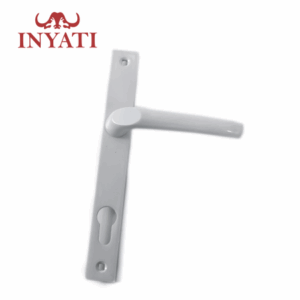 Handle Aluminium Narrow Style Coated White Inyati Blister Packed